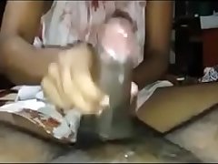 Indian anal fuck with huge materials by wife