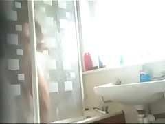 Indian teen Girl bath Hidden Cam