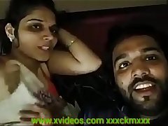 Indian husband and wife hot selfie video